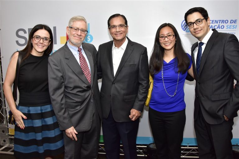 Veridiana Soares, Ron Goetzel, Beto Studart, Enid Chung E Erick Picanço