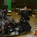 Clientes Harley Davidson, Chegando Para O Test Drive Da Lexus (2)