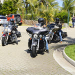 Clientes Harley Davidson, Chegando Para O Test Drive Da Lexus (4)