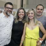 Saulo Campelo, Georgiana Ferreira, Paula Lima E Marcelo Didimun