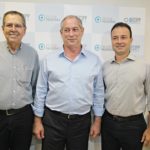 Ricardo Parente, Ciro Gomes e Danilo Serpa