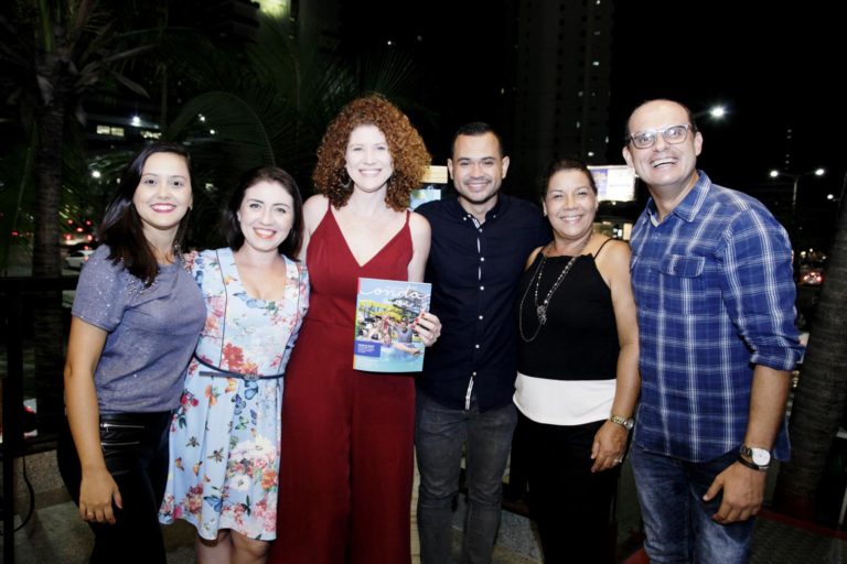 Gisele Leal, Maab Salgado, Grazi Costa, Felipe Oliveira, Cida Parente E Anchietta Junior