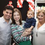 Paulo Alves, Rebeca Alves, Daniel Alves E Beth Pinto