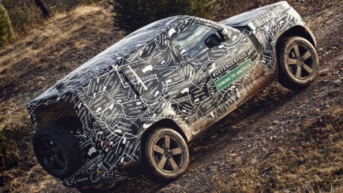 Land Rover Defender Test Prototypes In North America