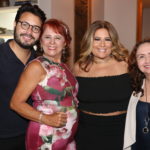 Venicius Machado, Fatima Duarte, Montielle Arruda E Lila Dourado