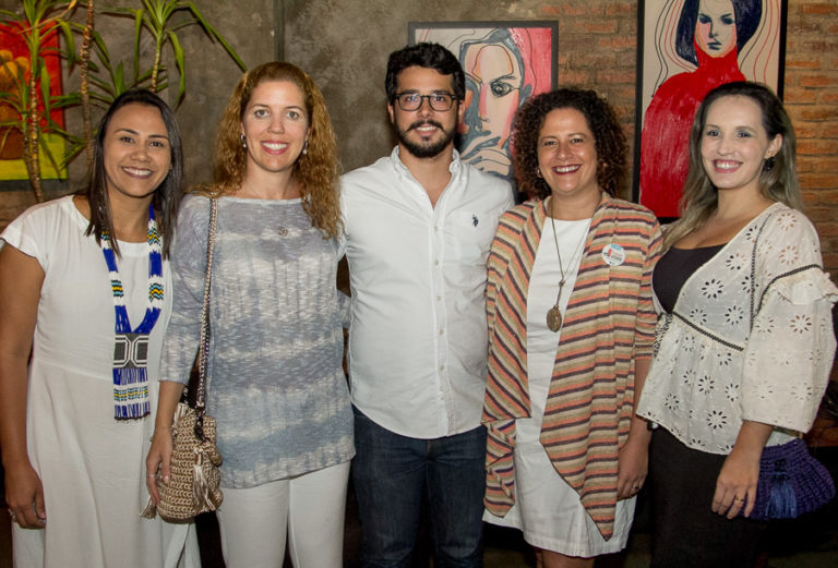 Natália Martins, Ticiana Rolim, Rafael Fujita, Liana Feingold E Priscila Veras (2)