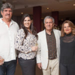 Paulo Dias, Isabella Dias, Clóvis Bezerra E Nacy Braga