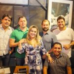 Roberto Cheker, Elmano Junior, Fabricia Aguiar, Campos Neto, Faris Filho E Bebeto Martins