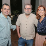 Adriano Loreiro, Paulo Linhares E Flavia Castelo