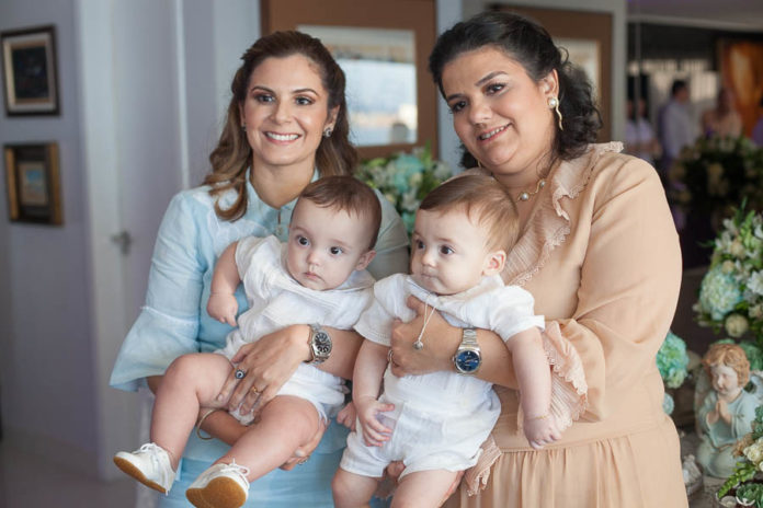 Luciana Sena, Miguel, Henrrique E Camila Câmara