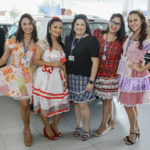 Tainara Cardoso, Alana Pereira, Patricia Ferrreira, Juliana Rocha E Mirian Sampaio