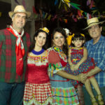 Hugo Granjeiro, Valéria, Ana Luiza, Celina E Urbano Costa Lima