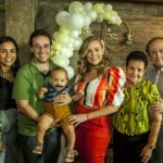 Paula Marques, Felipe Brito, Gabriel Marques, Juliana Brito, Filomena Brito E Xavier Brito