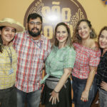 Rosali Diogo, Tadeu Leandro, Alexandra Nuvens, Barbara Redes E Carol Alencar