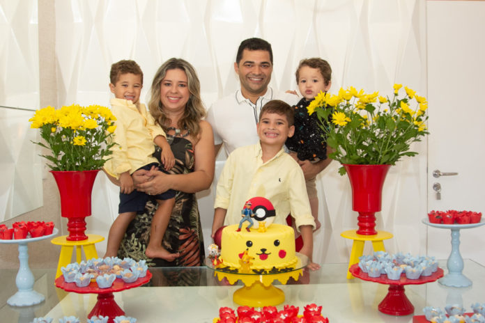 Pedro Virgílio, Camila E João Victor Ximenes, Jacob Mendes E Davi Ximenes (5)