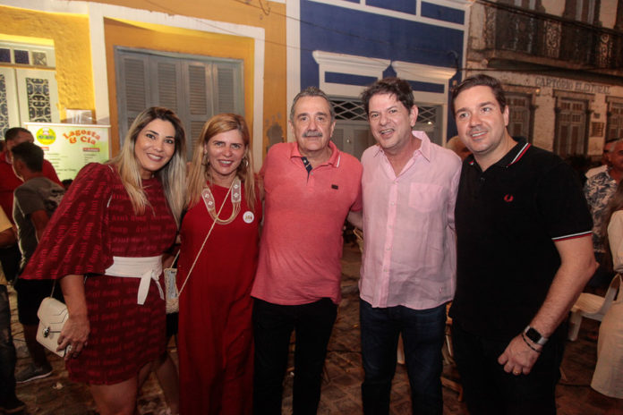 Maria Célia Ferreira Gomes, Denise Menezes, Bismarck Maia, Cid Gomes E Eduardo Bismarck