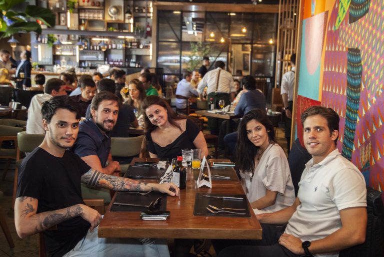 Andre Figueiredo, Sergio Castro, Dayse Muller, Marcela Muller E Carlos Montenegro