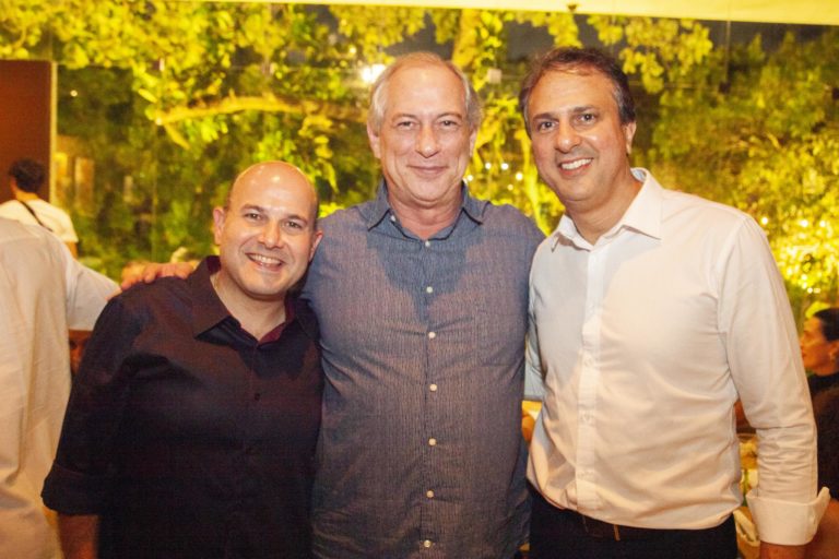 Roberto Claudio, Ciro Gomes E Camilo Santana