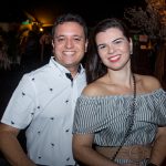 Erico Silveira e Denise Alencar