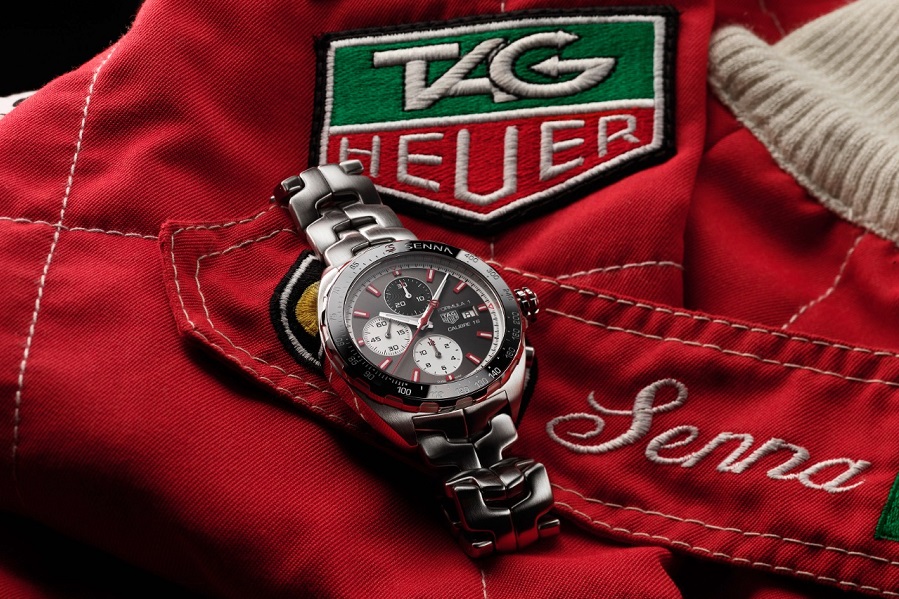 Ayrton Senna homenageado em rel gios TAG Heuer