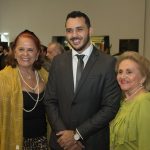 Fátima Duarte, Valdemir Alves e Marlene Cabral