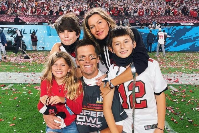 A Família De Gisele Bundchen E Tom Brady