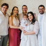 Rafael, Ticiana Boris, Leopoldo, Stela Cabral, Mariana Cabral E Padre Leandro Dutra (3)