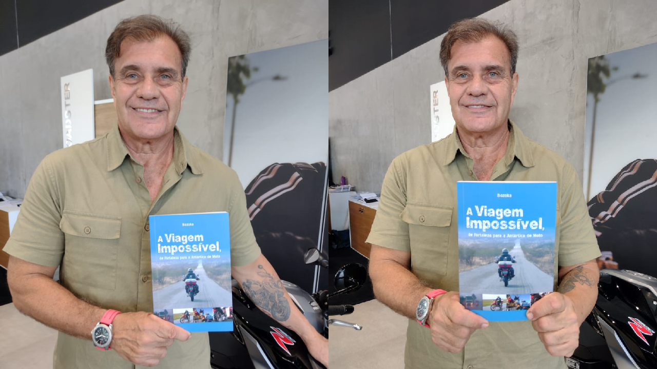 Livro De Moto Pela América Do Sul