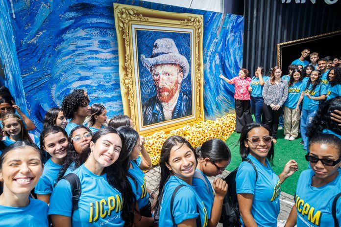 Instituto JCPM Visitam À Exposição Van Gogh Live 9462