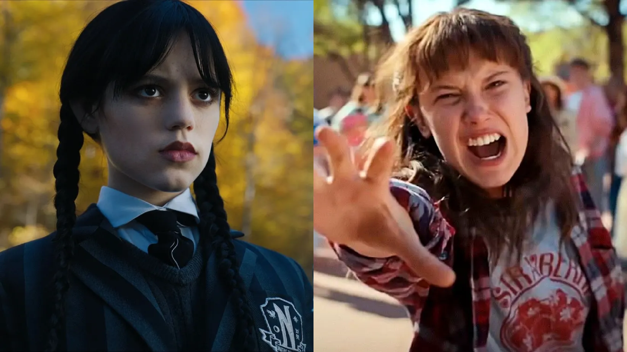 Stranger Things e Wandinha são as séries mais assistidas da