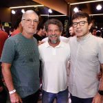 Paulo Brandão, Carvalhinho E Saulo Lima Verde