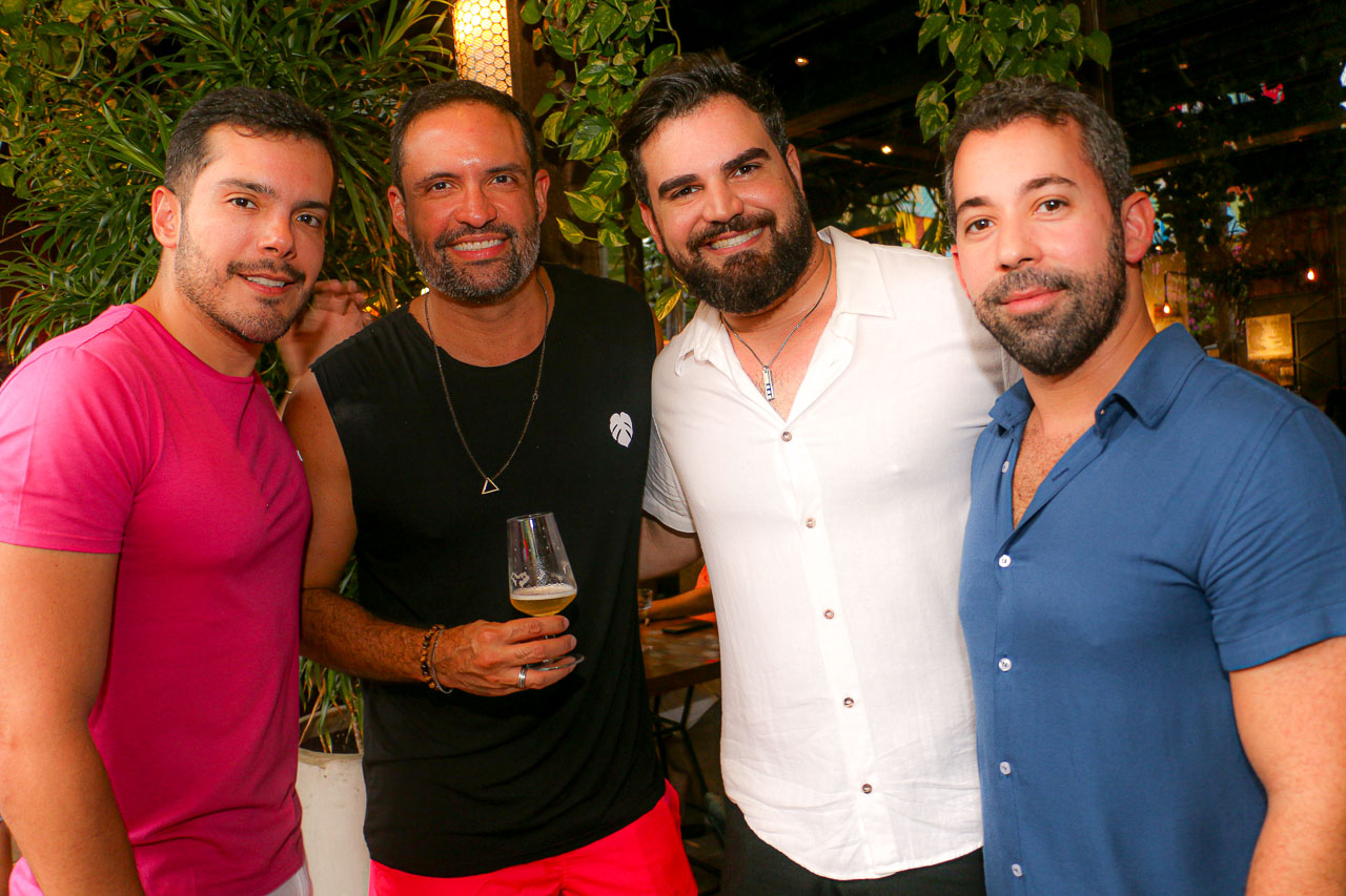 Samuel Barreto, Guilherme Cabral, Fernando Feitosa E Renan Dib