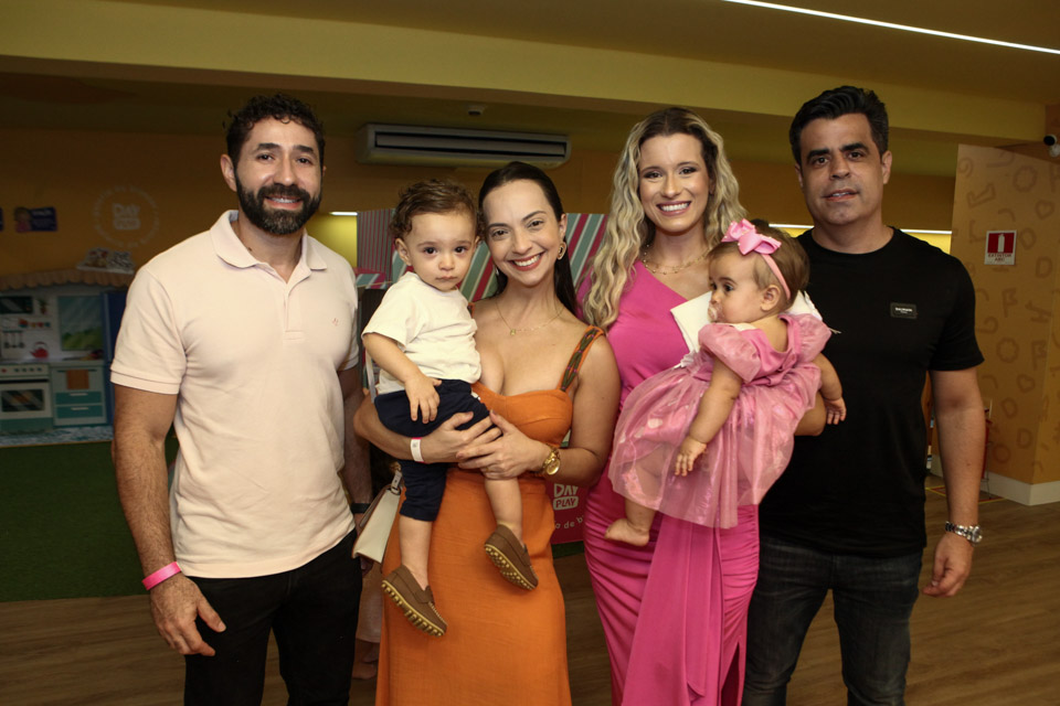 Thiago, João Lucas E Ana Marcia Leitão, Fernanda,Nicole E Tasso Pacheco